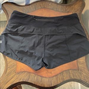 Black Speed Up Lined Short 2.5"